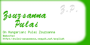 zsuzsanna pulai business card
